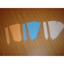 Lot de 50 étiquettes de 10 cm Lot de 50 étiquettes de 10 cm