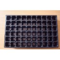 lot de 100 plaques de 60 alveoles noires