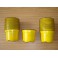 lot de 25 pots de 9 cm de couleur jaune