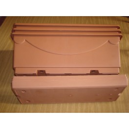 3 jardinières + soucoupe en 40 cm 3 jardinières + soucoupe en 40 cm