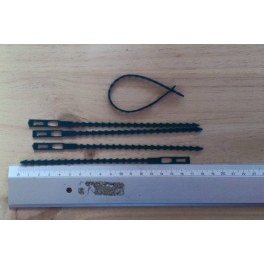 5 Liens ajustables - 17 cm 5 Liens ajustables - 17 cm