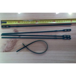 5 Liens ajustables - 40 cm 5 Liens ajustables - 40 cm