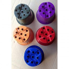 100 pots de 10.5 cm - 4 couleurs 100 pots de 10.5 cm - 4 couleurs