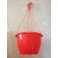 lot de 10 suspensions 25 cm rouges+crochets